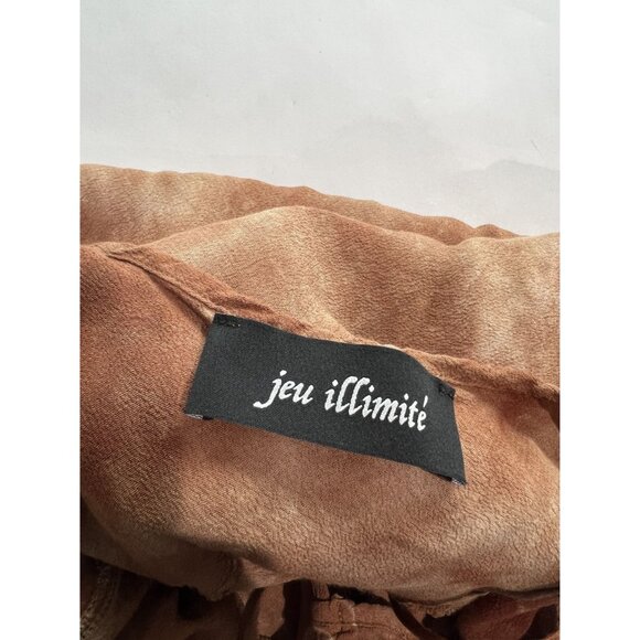 Jeu Illimite Tie Dye Maxi Dress in Rust - Picture 7 of 7